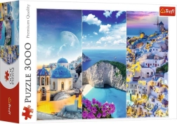 Puzzle 3000 pcs – Vacances grecques Trefl