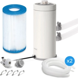 Pompe de filtration pour piscine 2006 l/h avec cartouche et accessoires Intex