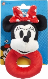Pluche rammelaar MINNIE – zachte ring voor baby’s