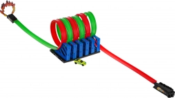 Kinder racebaan met vijfvoudige looping