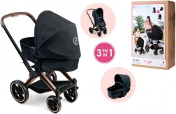Poppenwagen Cybex 3 in 1 zwart