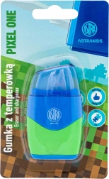 Puntenslijper met gum 2-in-1 ASTRA Pixel One