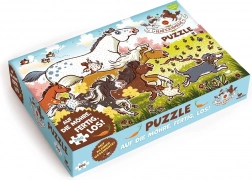 Magellan Puzzle Haferhof-Bande Karottenrennen 200 Teile