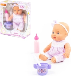 Poupée Nice avec set d’alimentation 24 cm