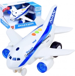 Interactief speelgoedvliegtuig met geluid en licht ZA2433