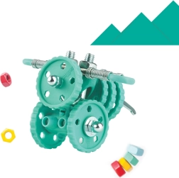 The OffBits bouwset PiperBit vliegtuigje