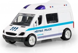 Metalen politiewagen Ostrava 7 cm