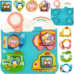Interactive Toy Woopie - Add Vehicles and Animals Blue