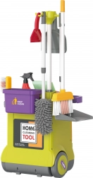 Schoonmaakset met trolley