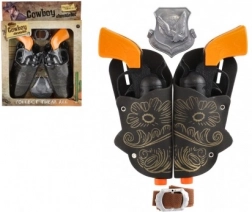 Set van cowboypistolen met holster voor kinderen 2 stuks