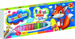 Oliepastels Bambino 24 kleuren