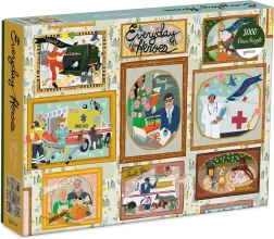 Galison puzzel Alledaagse helden 1000 stukjes