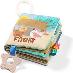 Baby Ono FARM sensory fabric book