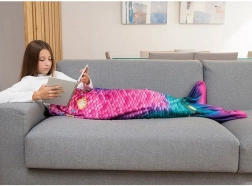 Magische Deken in de Vorm van een Zeemeermin