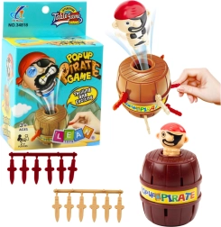 Family Skill Game Pirate Barrel Shot Set