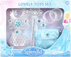 Schoonheidsset voor prinses met handtas