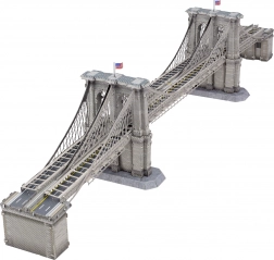 Puzzle 3D en métal METAL EARTH Premium Series – Pont de Brooklyn