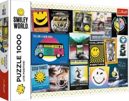 Puzzel 1000 stukjes Smiley – Leef positief
