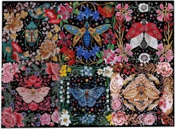 Puzzle Beetles Among Flowers 1000 Pieces