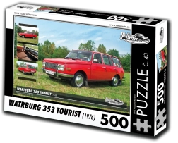 Puzzle Retro-Autos Wartburg 353 Tourist 1976 500 pièces