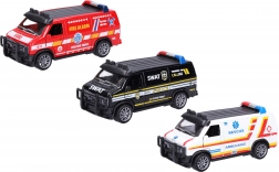 Metal car with pull-back action 11 cm