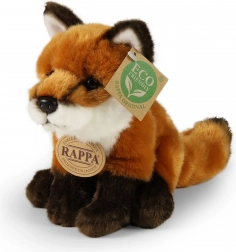Sitting plush fox 18 cm eco friendly