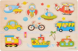 Puzzle en bois Transport