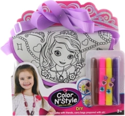 Sac à colorier avec motif de princesse