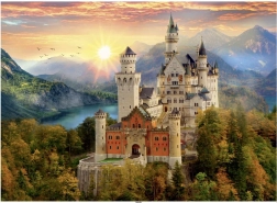 Painted Neuschwanstein Puzzle 1000 pieces