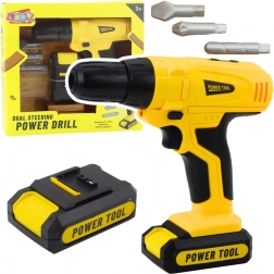 Kinder accuboormachine en schroevendraaier met verwisselbare opzetstukken