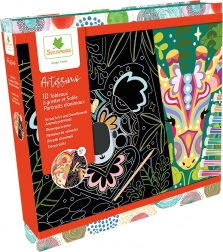 Creatieve Set Artissimo XXL - Krassen en Zandkunst Dierenportretten