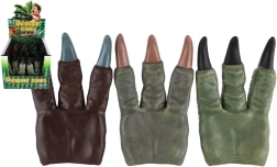 Griffes de dinosaure en caoutchouc pour la main 15 × 23 cm – patte de costume de carnaval