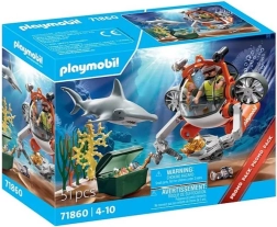 Playmobil schattenjacht met duikboot