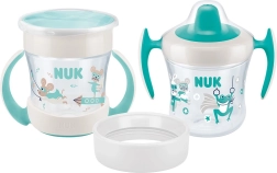 Kinderbeker NUK Mini Cups 3-in-1 360° neutraal