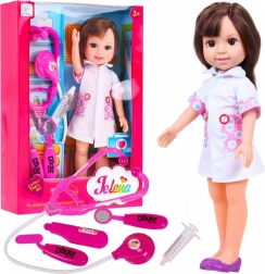 Grote verpleegsterspop met medische accessoires voor kinderen 3+