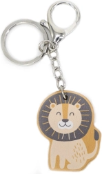 Viga PolarB houten sleutelhanger leeuw