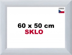 Aluminium lijst voor puzzels 60 × 50 cm – zilverkleurig Alaska