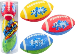 Set van 3 foam rugbyballen – 3 kleuren