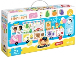 Puzzle avec ouvertures Crème glacée ! Crème glacée !