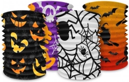 Lantaarn cilinder Halloween 15x15 cm