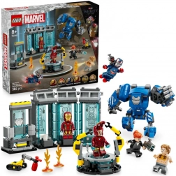 lego marvel iron mans laboratorium: pantserkamer 76315