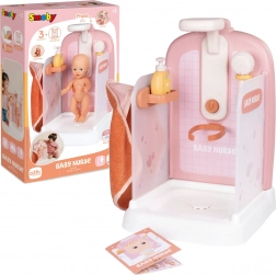 Smoby Baby Nurse doucheset voor poppen tot 40 cm met accessoires