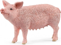 Figurine de cochon du monde de la ferme