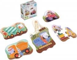 puzzle vachement grands machines de chantier