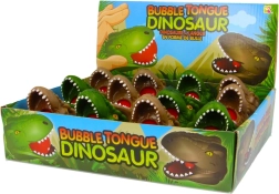 Dinosaure à presser avec langue bulle