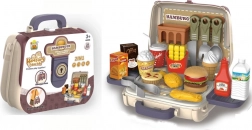 Hamburgerset met praktische koffer