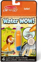 Safari Water Wow Kleurboek voor Kinderen