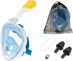 Masque de snorkeling intégral L/XL bleu