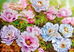 CHERRY PAZZI Puzzle Peonyssimo Opus 1000 pieces