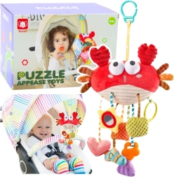 Sensory Toy Crab with Clip